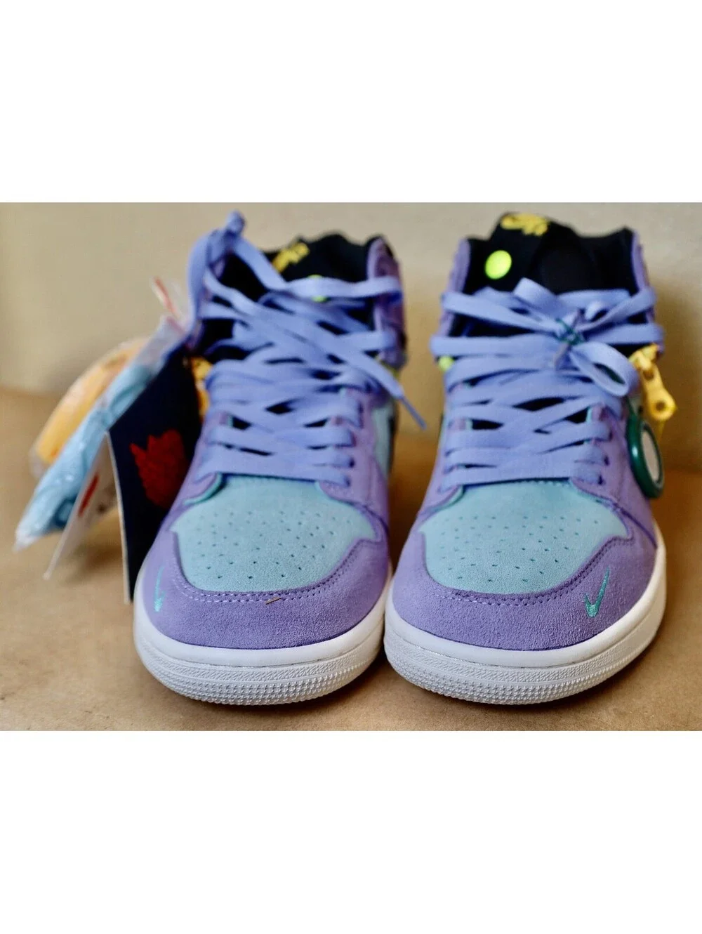Size 8 - Air Jordan 1 Switch High Purple Pulse Mens NIB